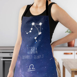 Libra   Tablier de constellation Zodiaque personna