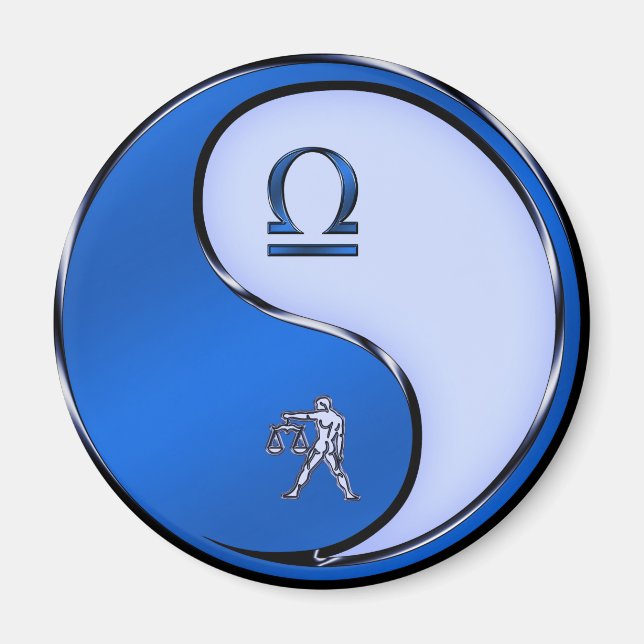 Libra the Scales Magnet (Front)