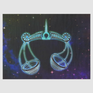 libra the scales zodiac tissue paper