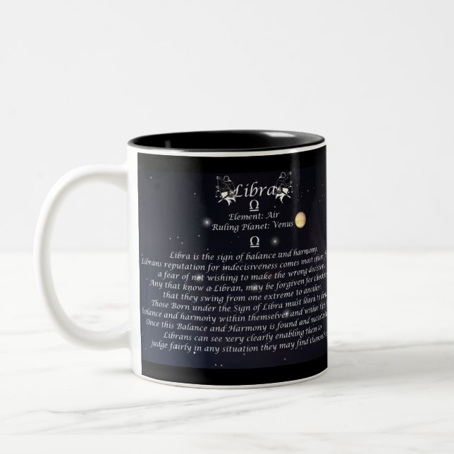 Libra The Zodiac Collection Mug (Left)