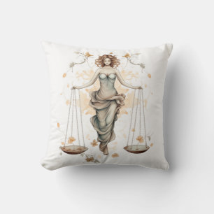 Libra   Throw Pillow