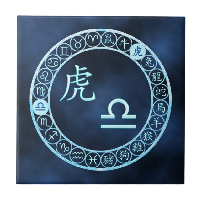 Libra/Tiger Tile (Front)