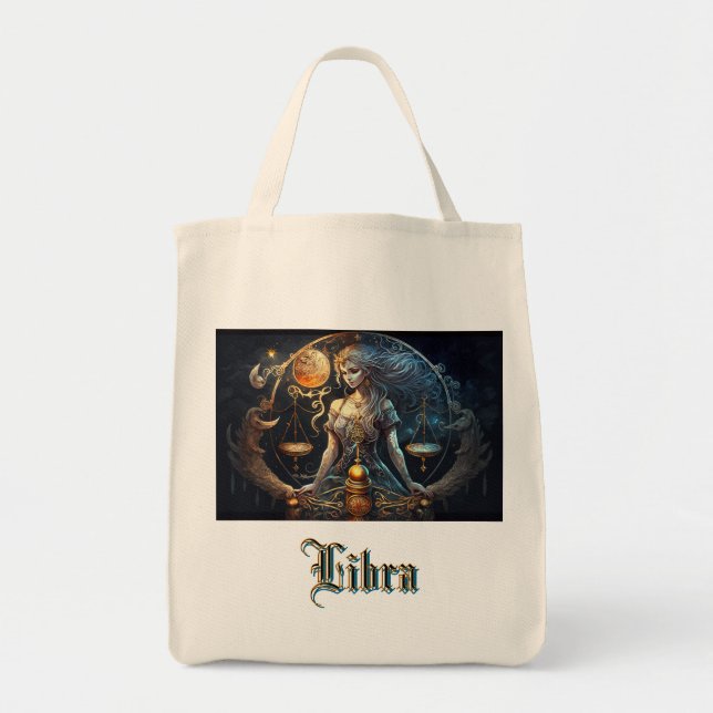 Libra Tote Bag (Front)