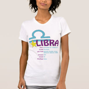 Libra Traits Ladies Tank Top