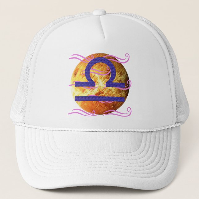 Libra Trucker Hat (Front)