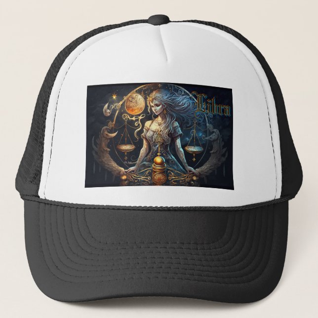 Libra Trucker Hat (Front)