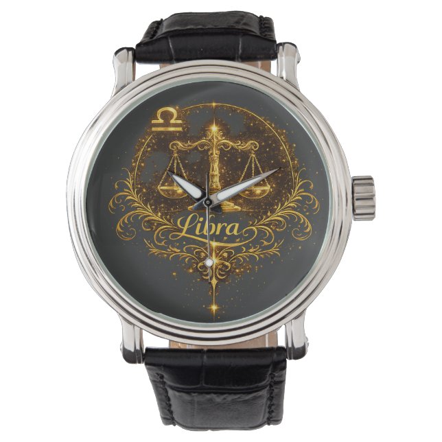 Libra Unique Zodiac sign, star sign   Watch (Front)
