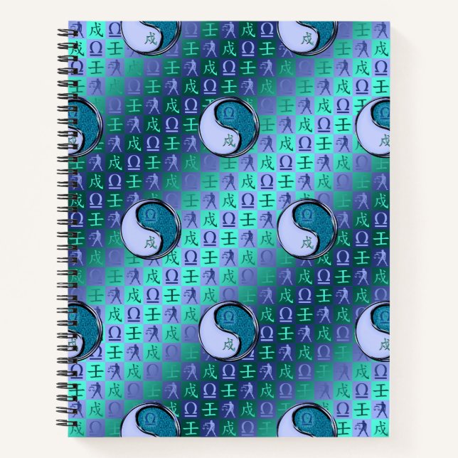 Libra & Water Dog Notebook (Front)