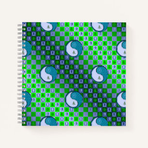 Libra & Water Goat Notebook