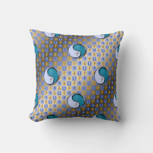 Libra & Water Rat Throw Pillow