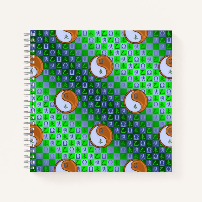 Libra & Wood Goat Notebook (Front)