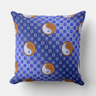 Libra & Wood Ox Throw Pillow