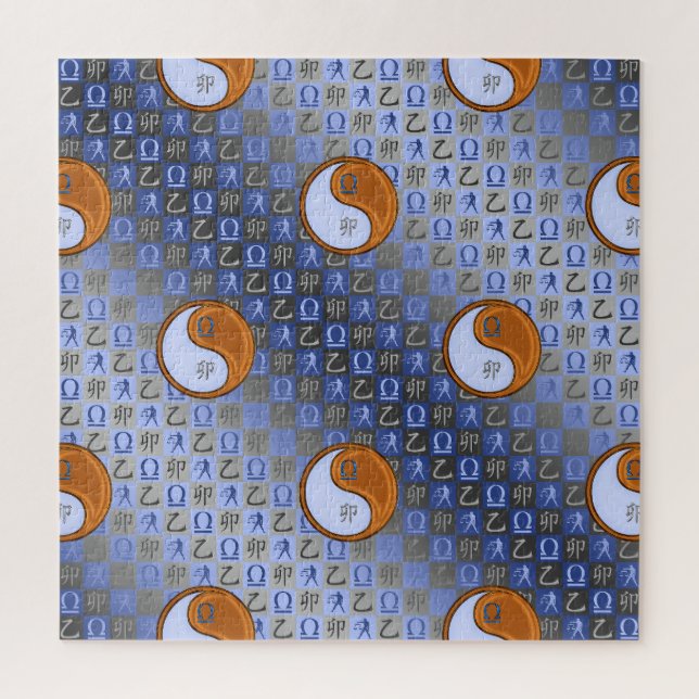 Libra & Wood Rabbit Jigsaw Puzzle (Vertical)