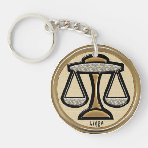 Libra Z Keychain