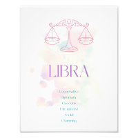 Libra Zodiac Art Print