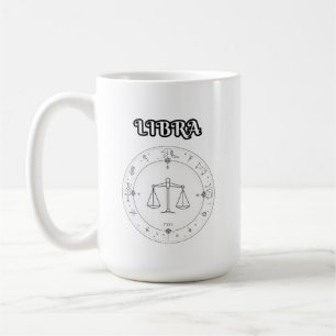 libra zodiac coffee mug