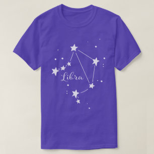 Libra Zodiac Constellation T-shirt