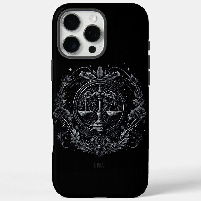 Libra Zodiac Horoscope Case-Mate iPhone Case (Back)