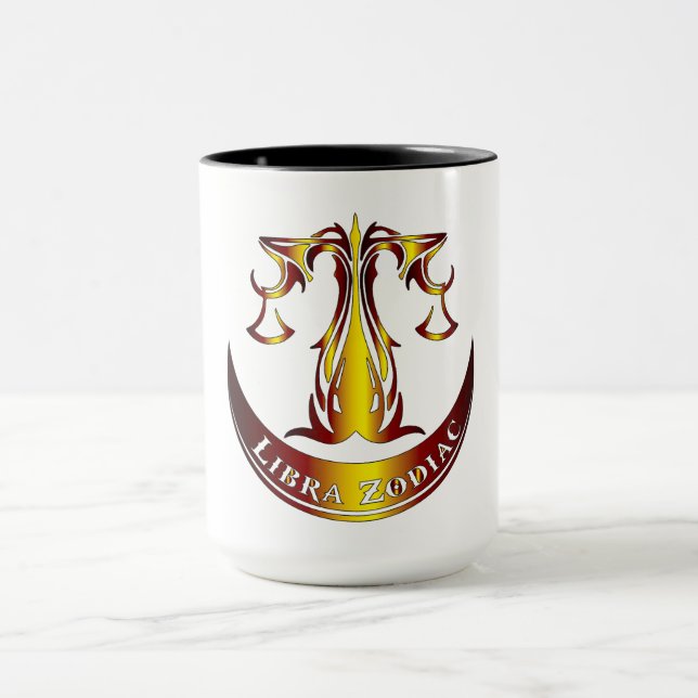 Libra Zodiac Mug (Center)