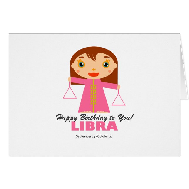 Libra Zodiac pour enfants (Devant horizontal)