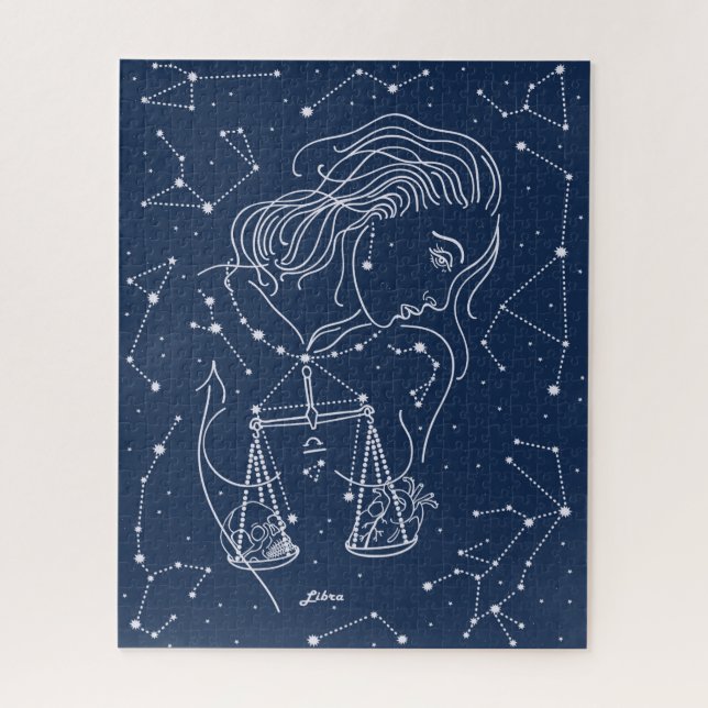 Libra zodiac sign jigsaw puzzle (Vertical)