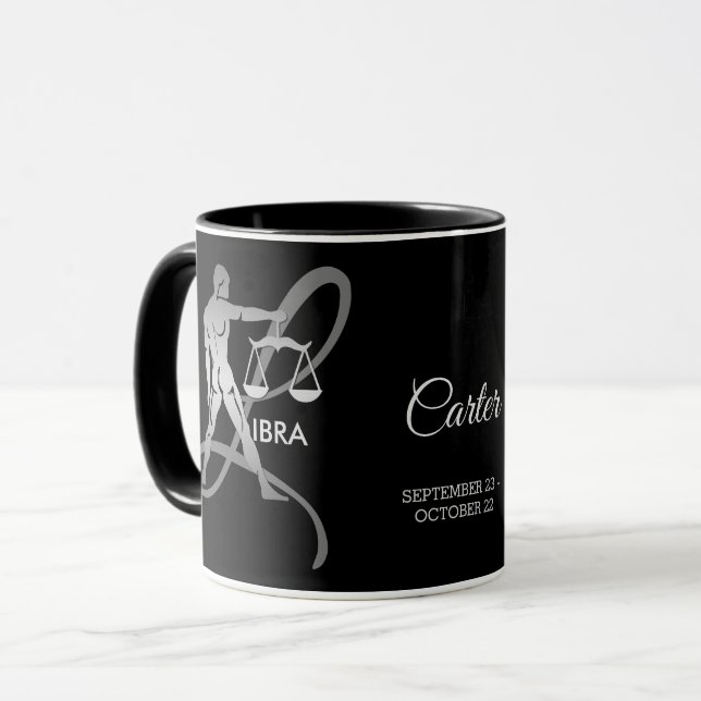 Libra - Zodiac Sign Mug (Front Left)