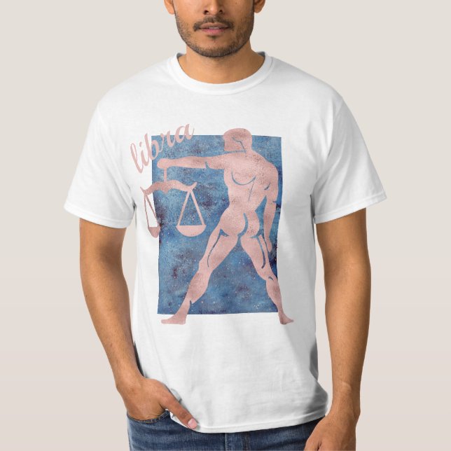 Libra Zodiac Sign T-Shirt (Front)