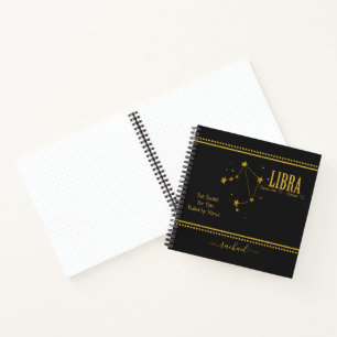 Libra Zodiac Star Sign Carnet