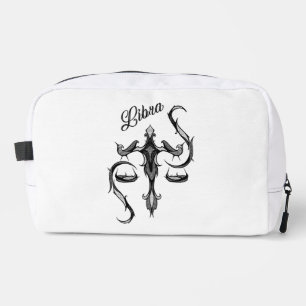 Libra Zodiac Symbol Dopp Kit