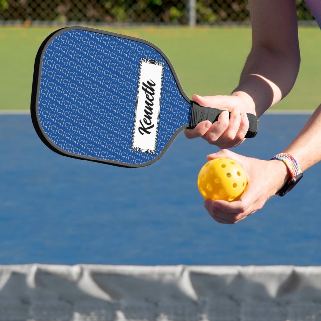 Libra Zodiac Symbol Element by Kenneth Yoncich Pickleball Paddle (Insitu)