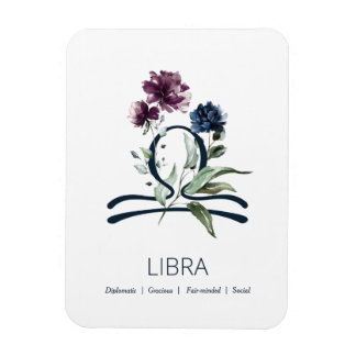Libra Zodiac Symbol Magnet