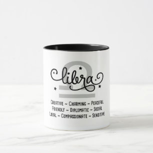 Libra Zodiac Traits Mug