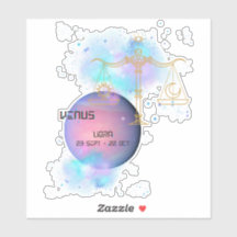 Libra Zodiac Venus Planet Astrology Star Sign Cool
