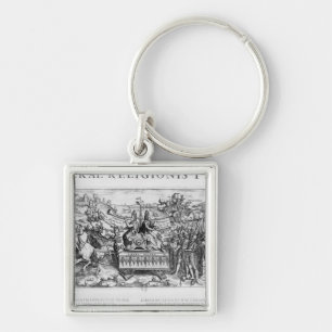 Librae Religionis Typus', allegory Keychain