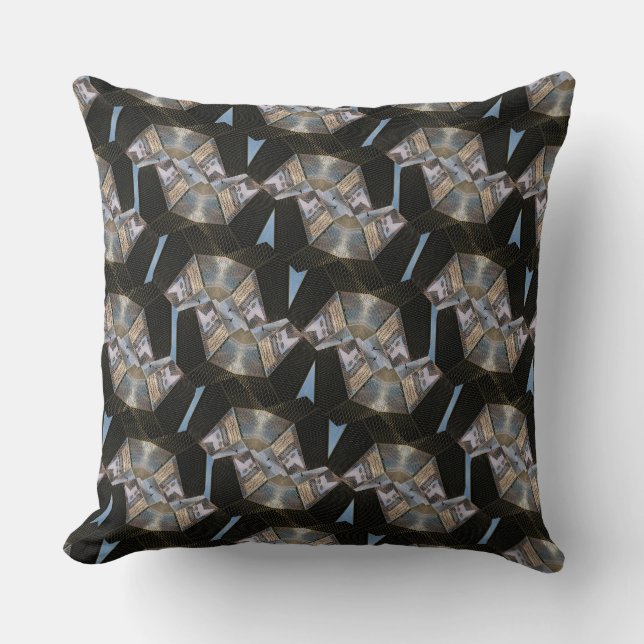 LibraHex Throw Pillow (Front)