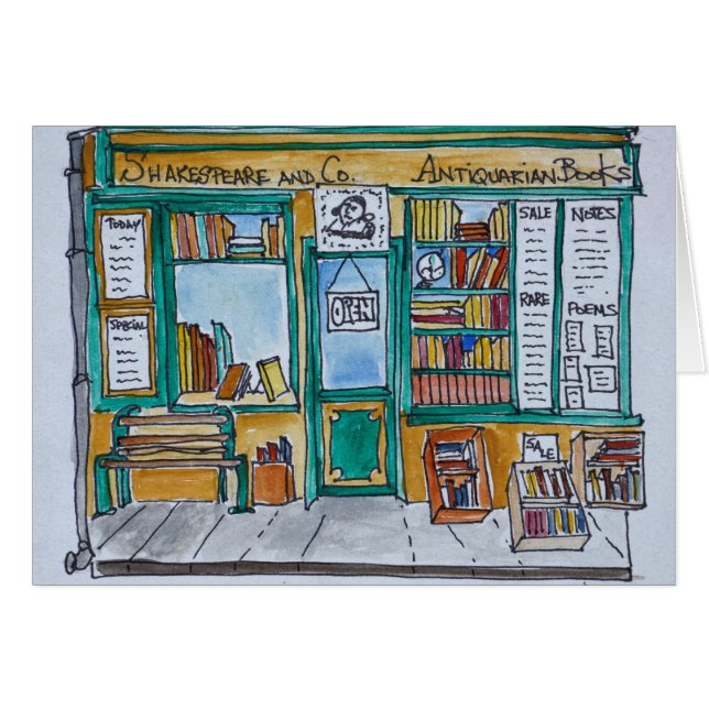 Librairie Shakespeare & Co.| Seine, Paris (Devant horizontal)