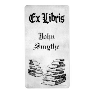 Librairies Ex Personnalisées Livres Vintages Étiqu