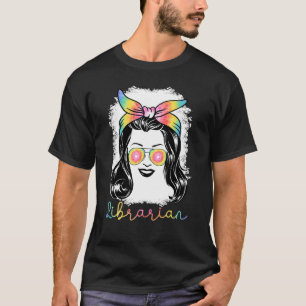 Librarian Appreciation Bookworm Library for Women  T-Shirt