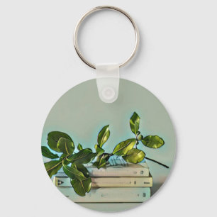 Librarian birthday gift keychain