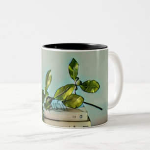 Librarian birthday gift Two-Tone coffee mug