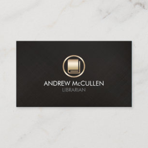 Librarian Book Store Business Card