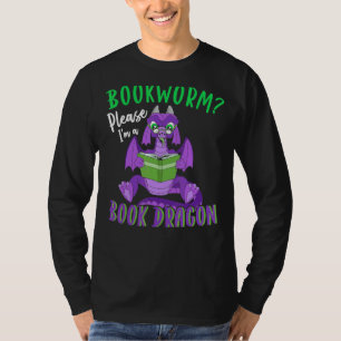 Librarian Bookworm Fantasy Book Reading Book Drag T-Shirt