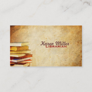 Librarian Business Cards