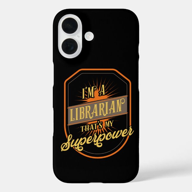 Librarian Case-Mate iPhone Case (Back)
