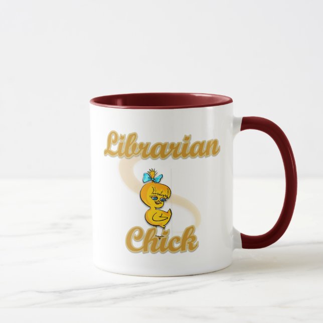 Librarian Chick Mug (Right)