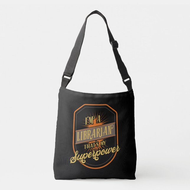Librarian Crossbody Bag (Front)
