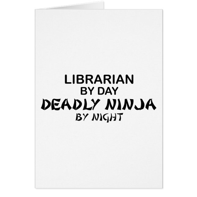 Librarian Deadly Ninja by Night (Front)