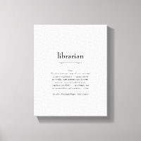 Librarian Definition Appreciation Gift