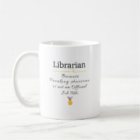 Librarian Freaking Awesome Job Title