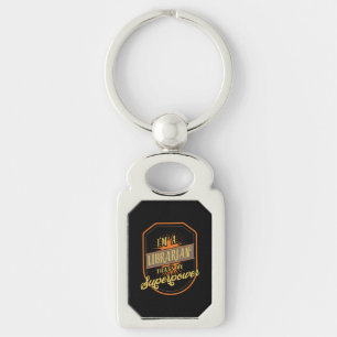 Librarian Keychain